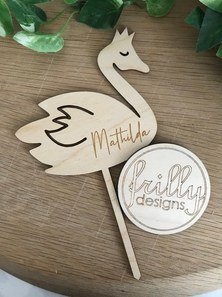 Schwan Cake Topper