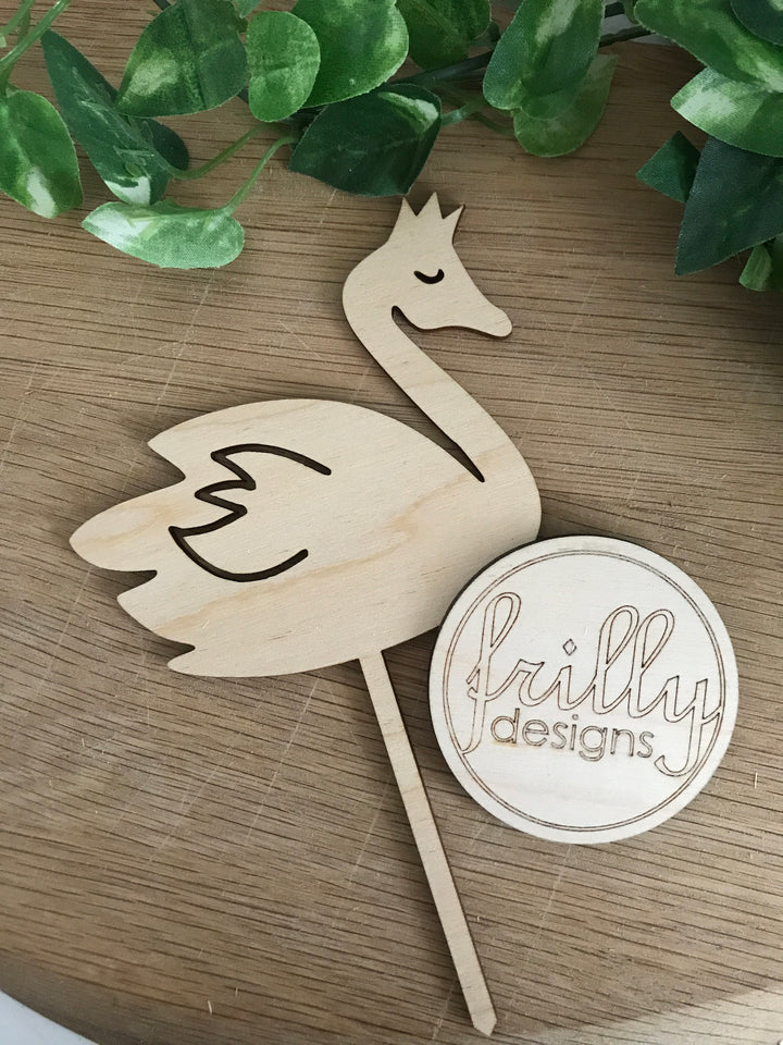 Schwan Cake Topper