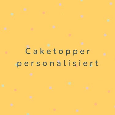 Caketopper personalisiert