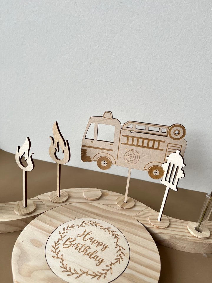 Feuerwehr Cake Topper