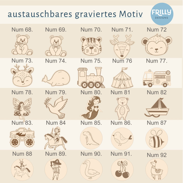 Spardose mit Weschelmotiv