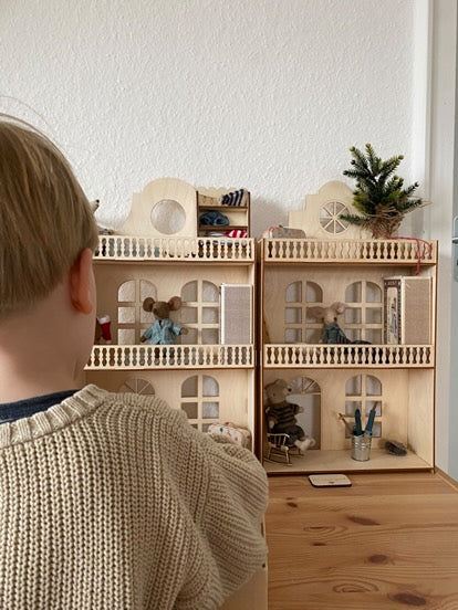 Miniaturhaus – Puppenhaus Bastelset