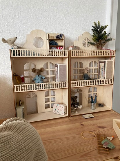 Miniaturhaus – Puppenhaus Bastelset