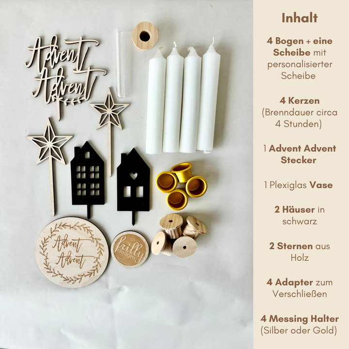 Advent Advent Weihnachts-Set