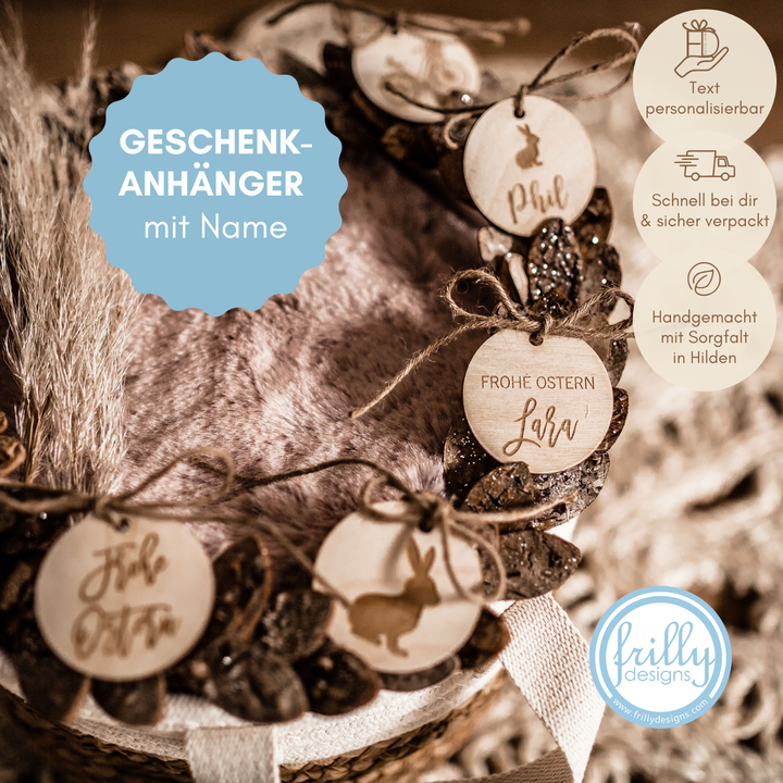 Geschenkanhänger Ostern