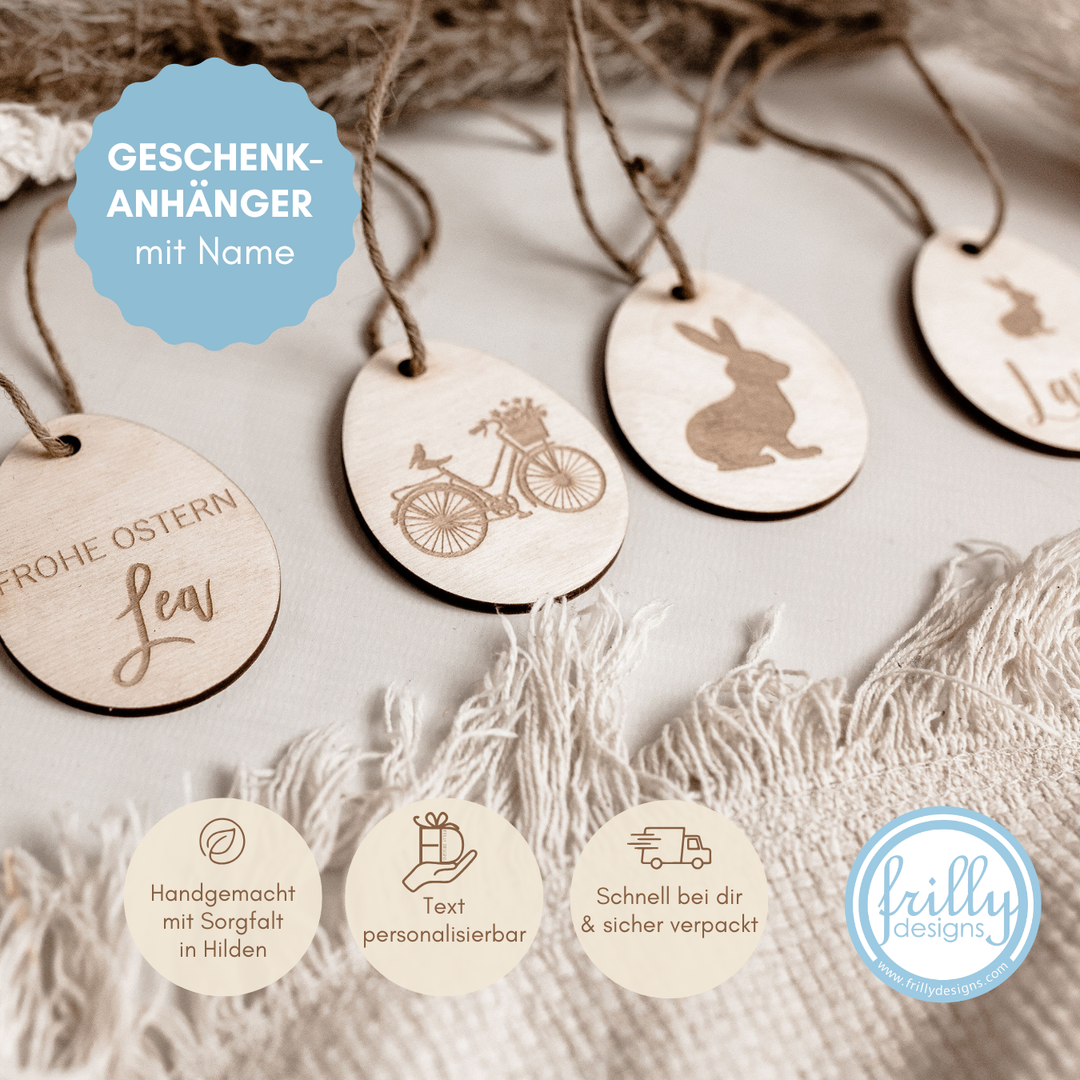 Geschenkanhänger Ostern