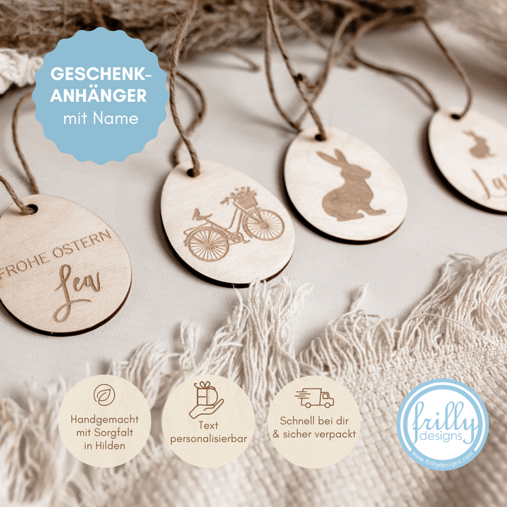 Geschenkanhänger Ostern