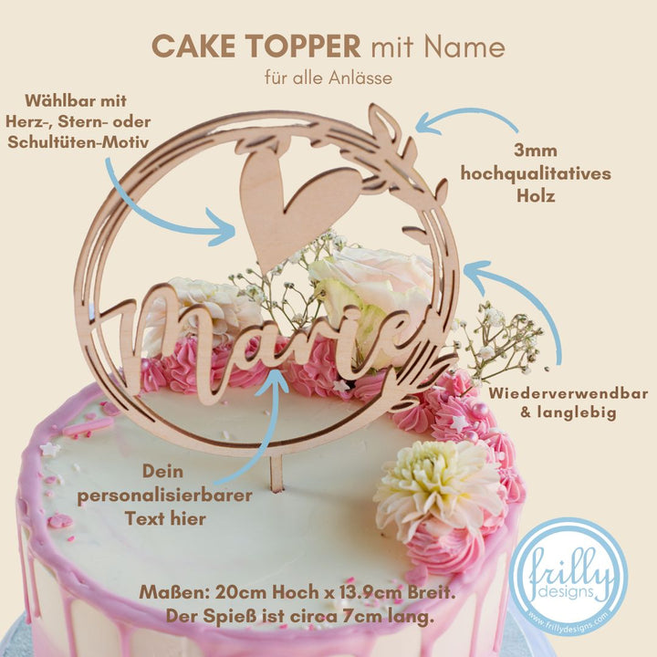 Cake Topper Emilia