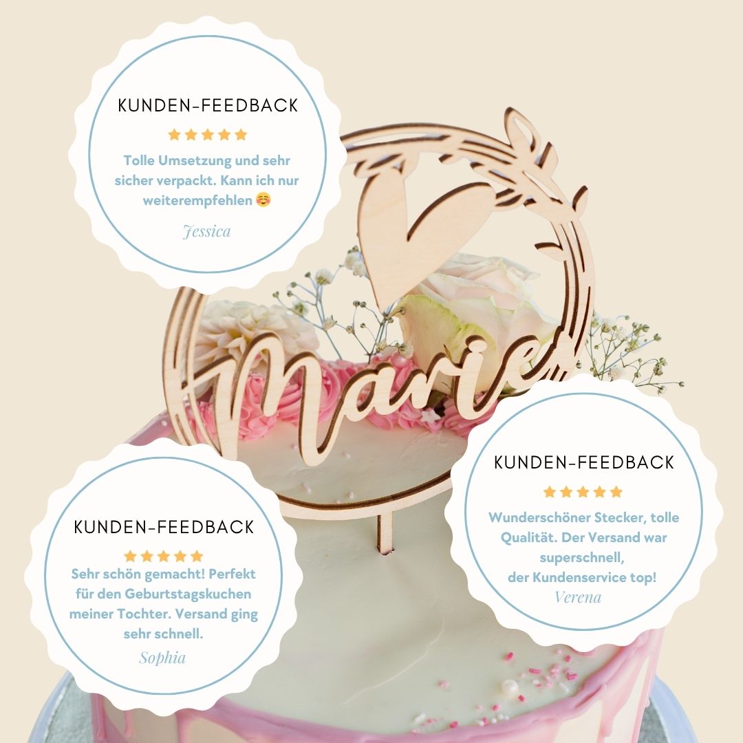 Cake Topper Emilia