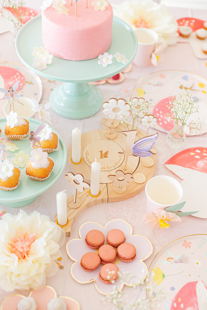 Feenflügel  Zahl Caketopper