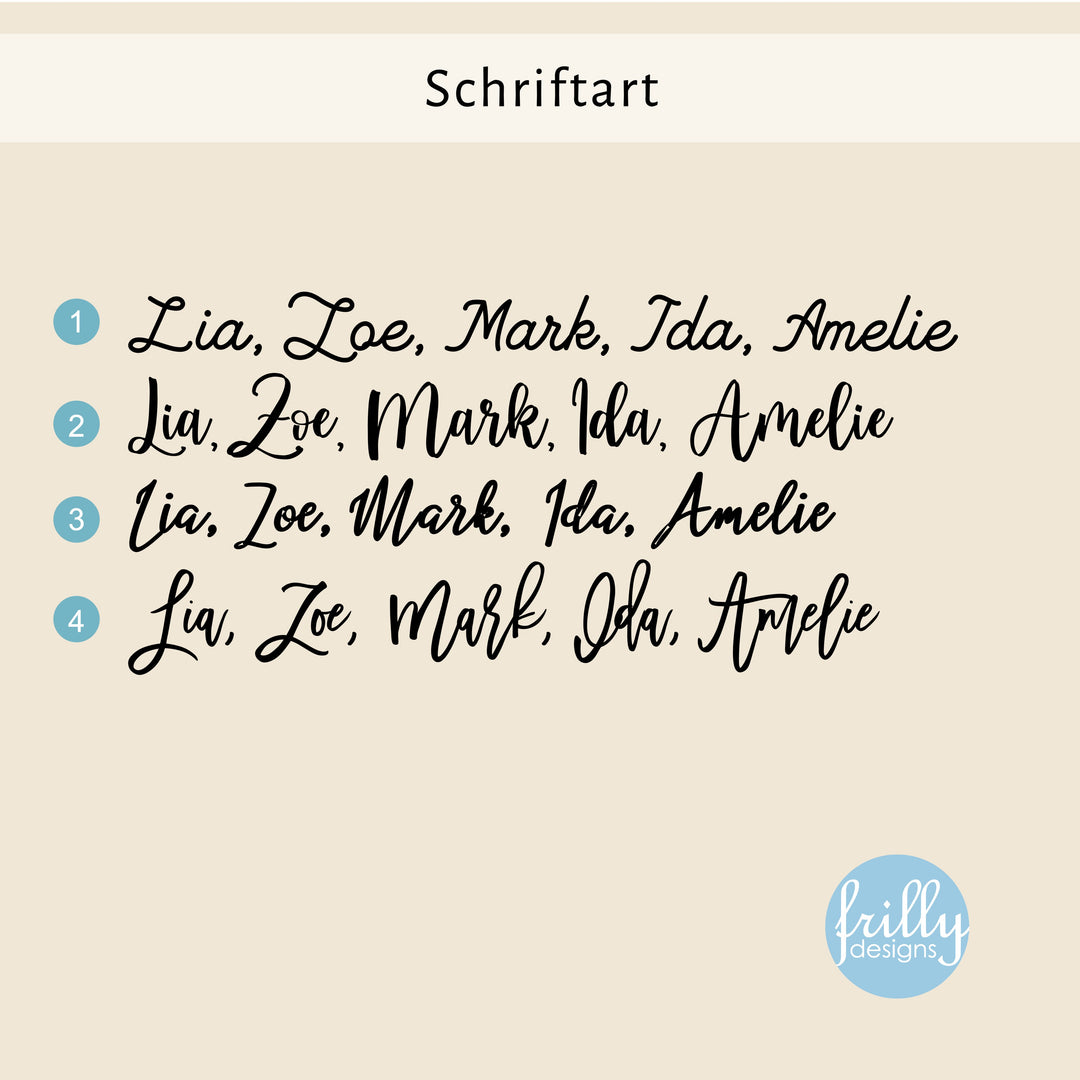 Kranz personalisierte Spardose