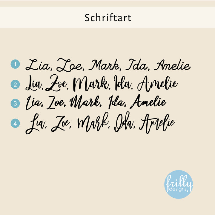 Kranz personalisierte Spardose