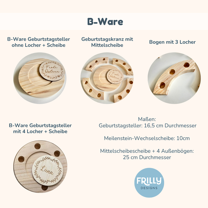Nur Basis Geburtstagskranz