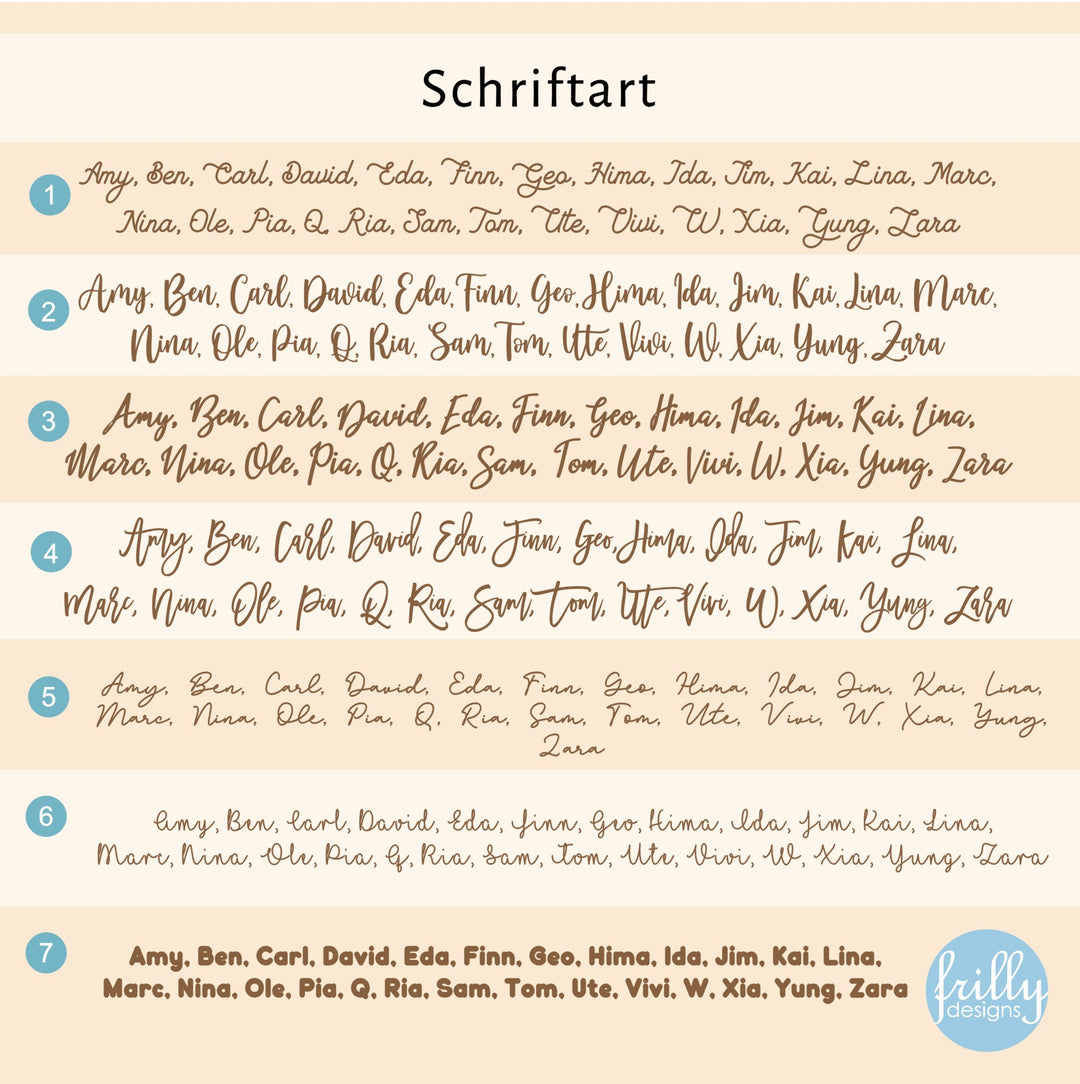 Personalisierte Spardose aus Holz mit 3D Namen