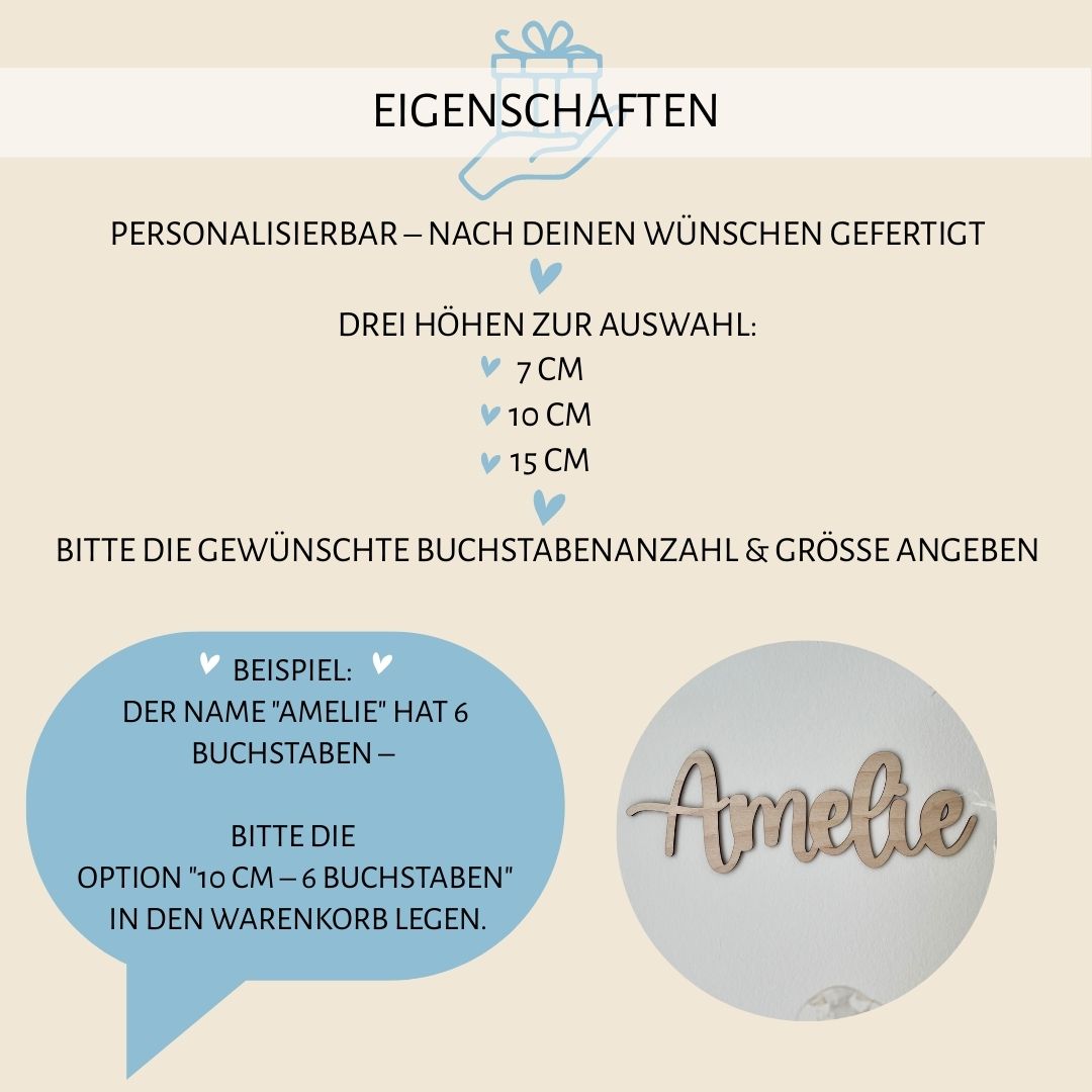 Schriftzug - Alma