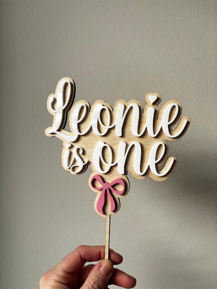 Schleife Caketopper