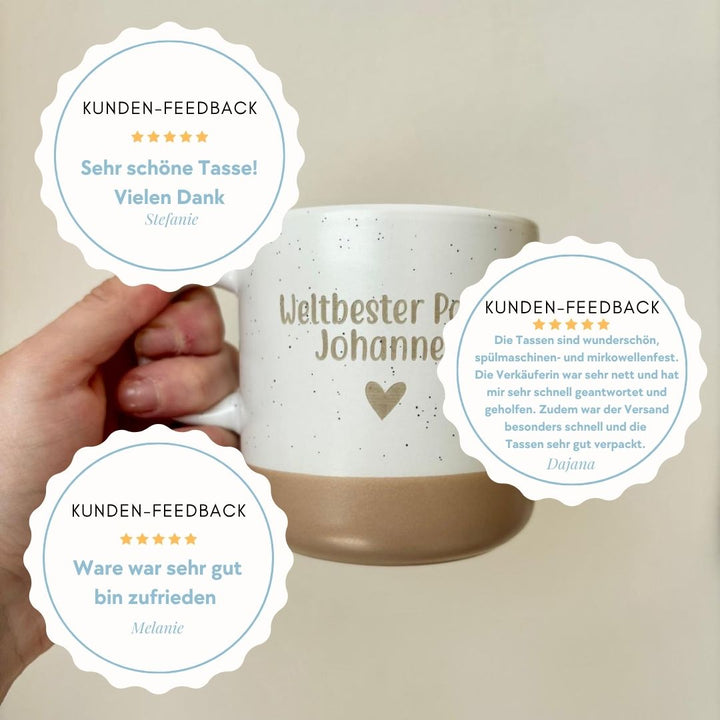 Personalisierte Keramiktasse - Mama