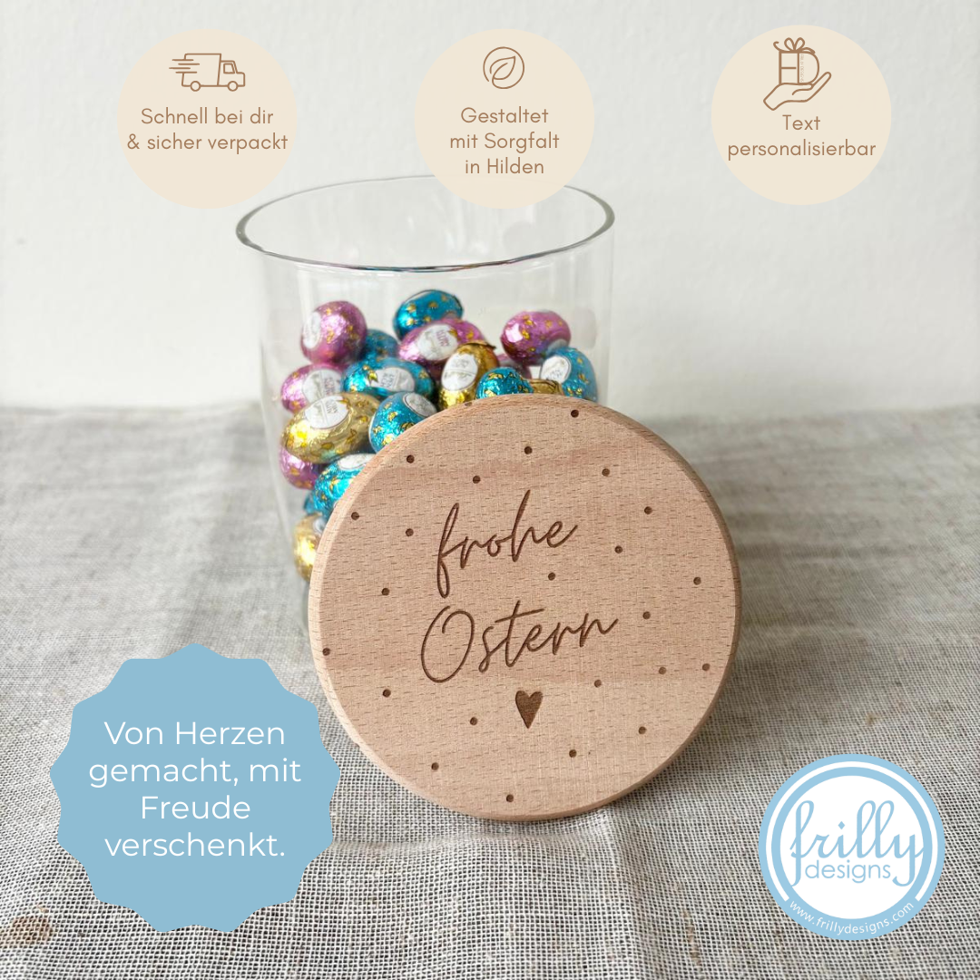 Vorratsglas - Frohe Ostern