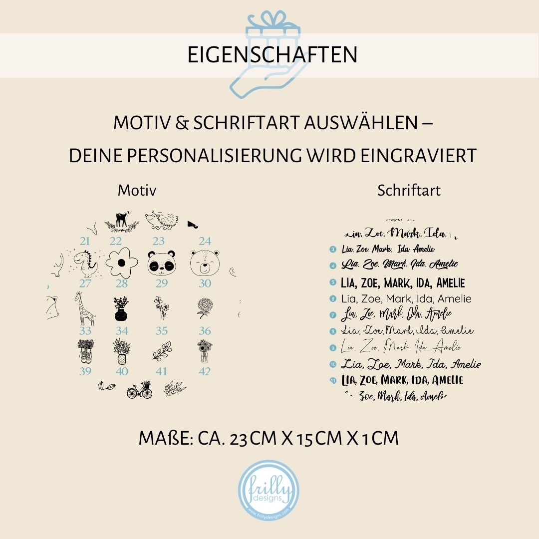 Frühstücksbrett - Personalisierte Brett