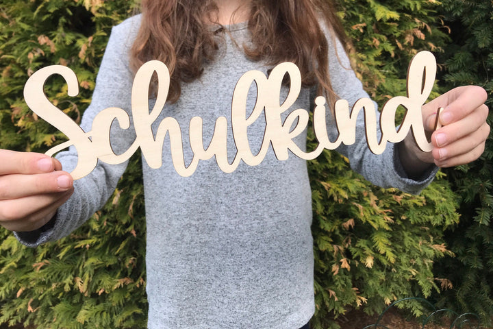 Schulkind Deko