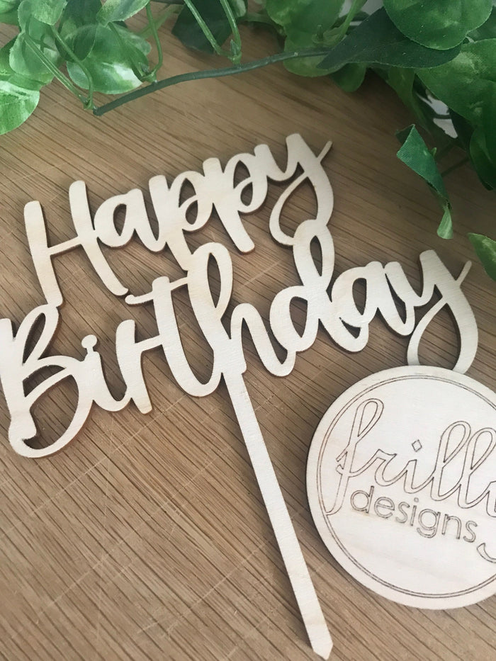 Happy Birthday Kuchentopper