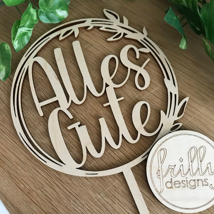 Cake Topper Taufe & Kommunion