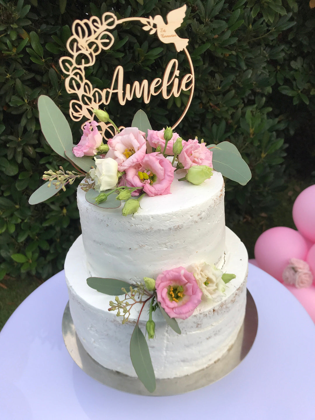 Eukalyptus Cake Topper