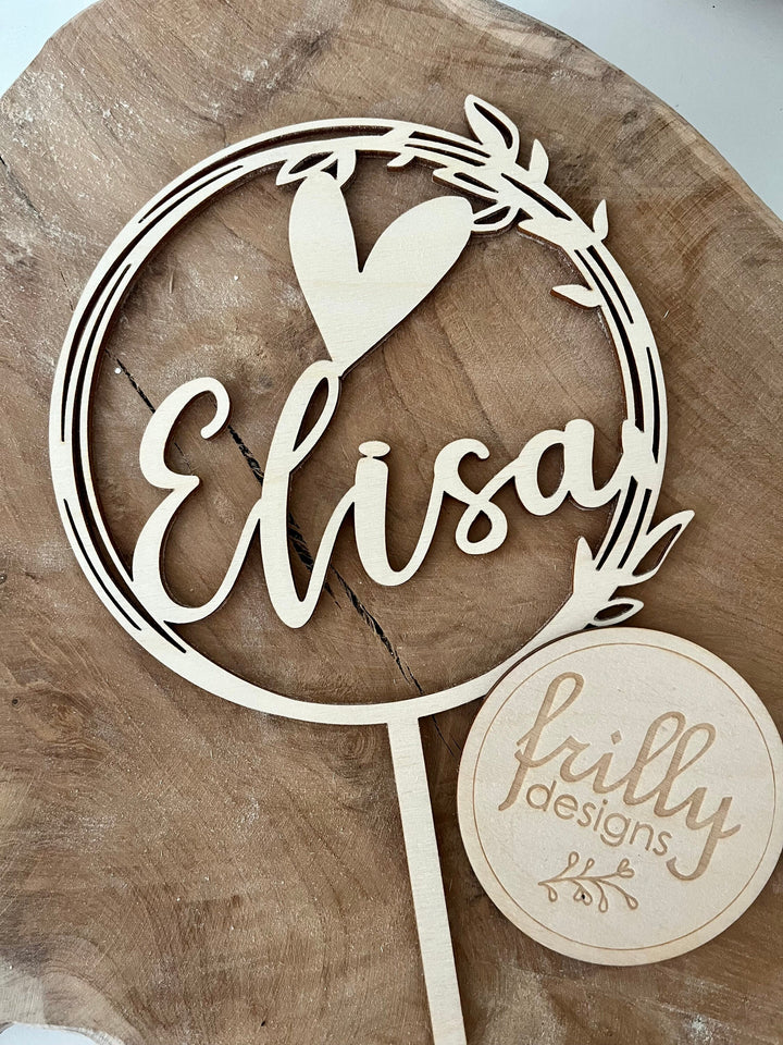 Cake Topper Einschulung