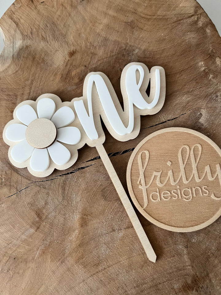 Gänseblümchen Cake Topper