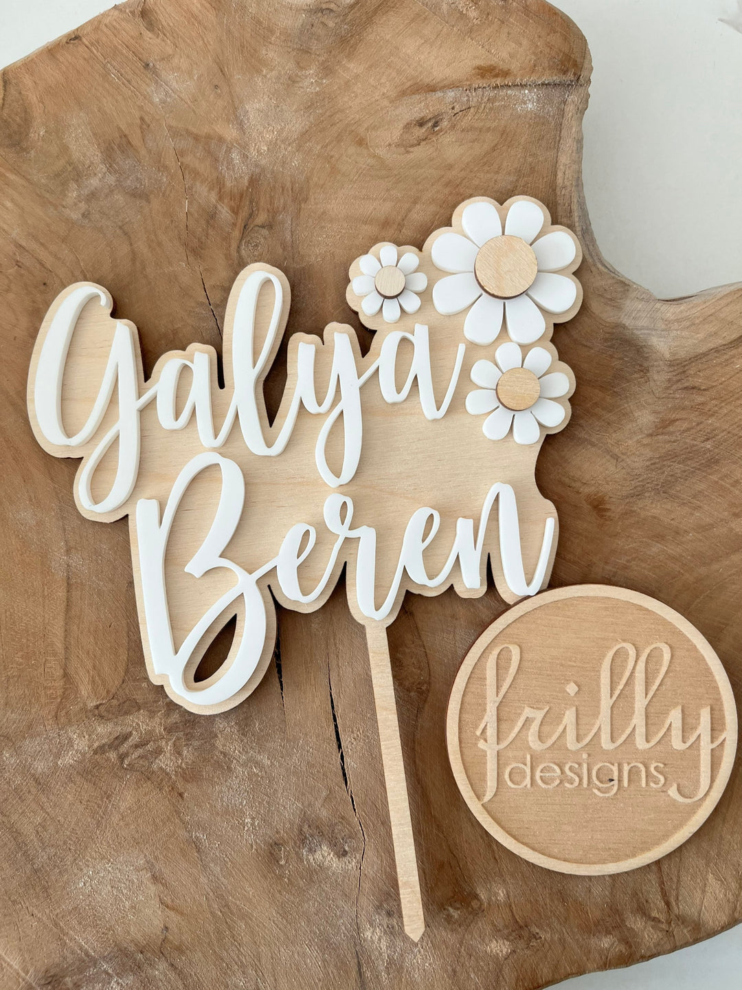 Gänseblümchen Cake Topper