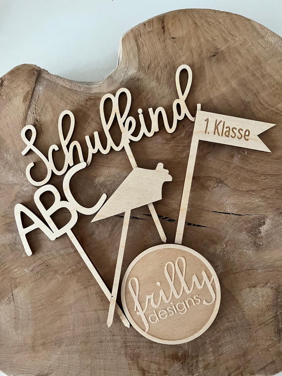 Cake Topper Einschulung