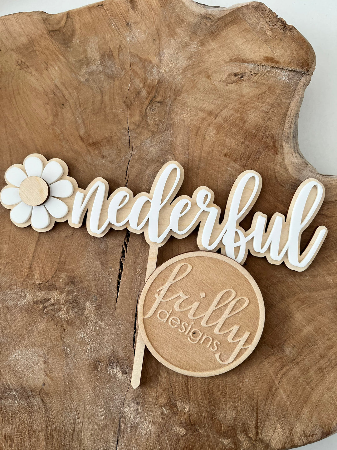 Gänseblümchen Cake Topper