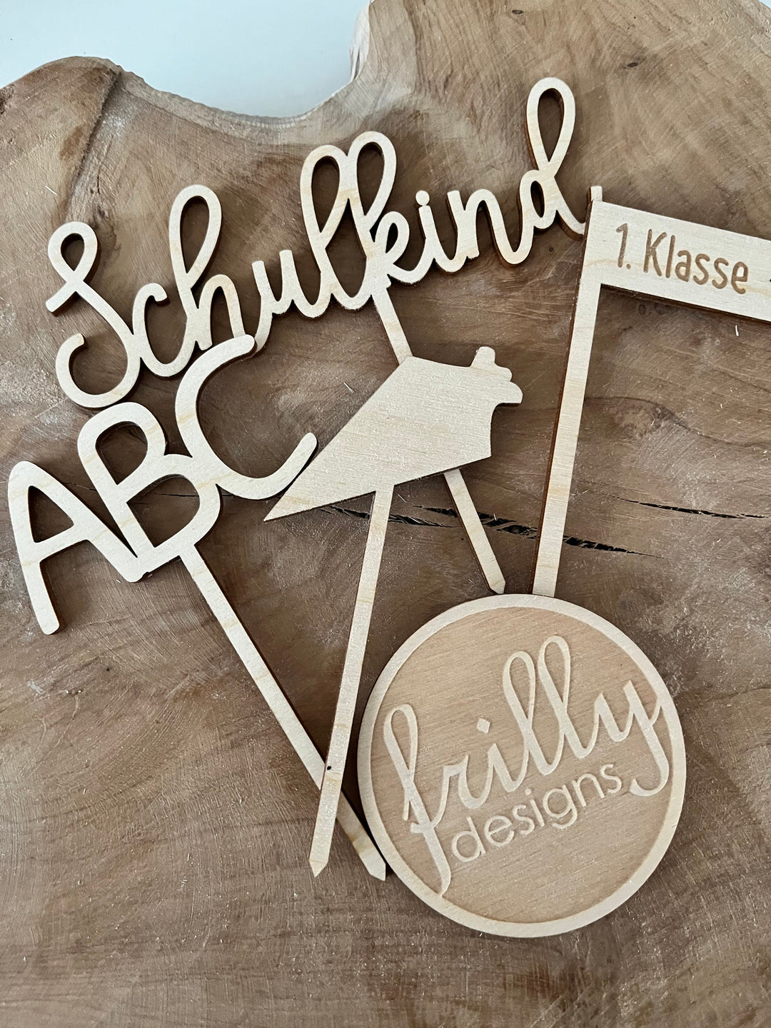 Cake Topper Einschulung