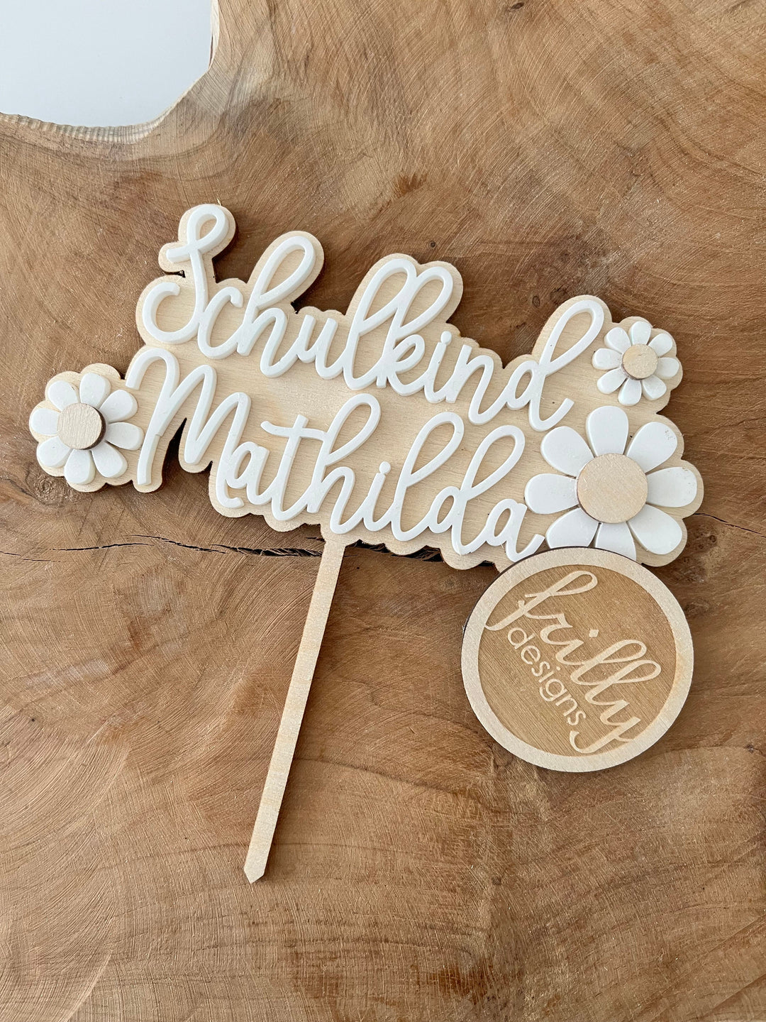 Cake Topper Einschulung