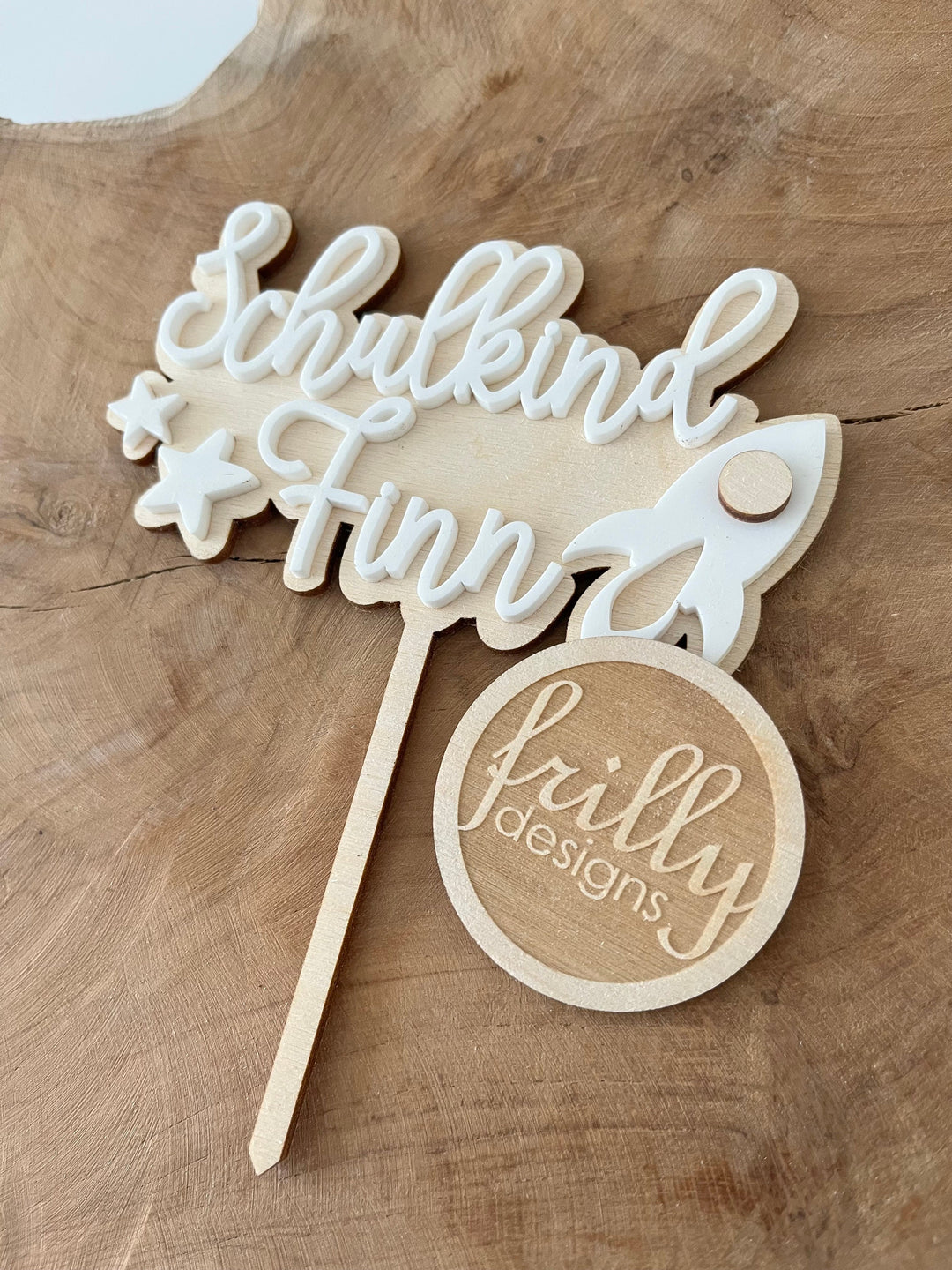 Cake Topper Einschulung