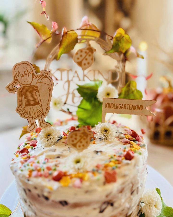 Cake Topper Einschulung