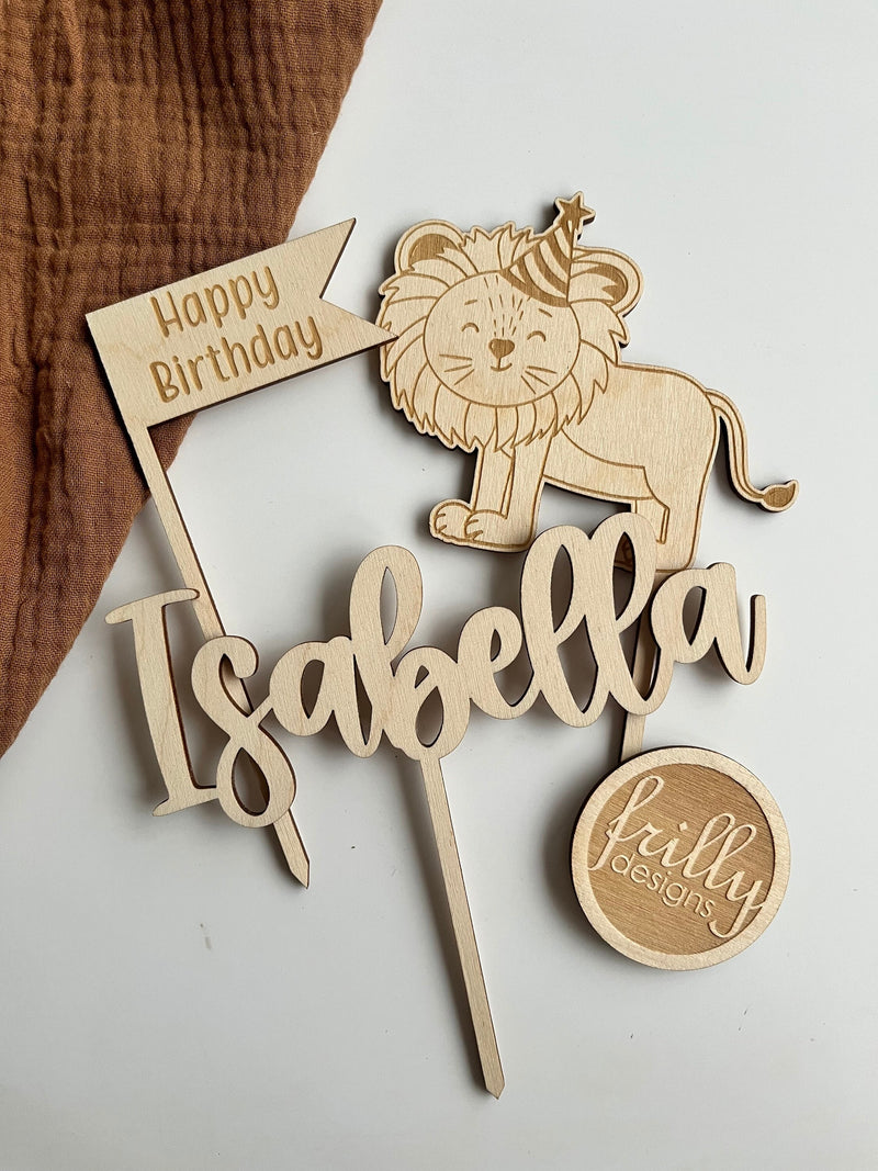 Löwen Cake Topper