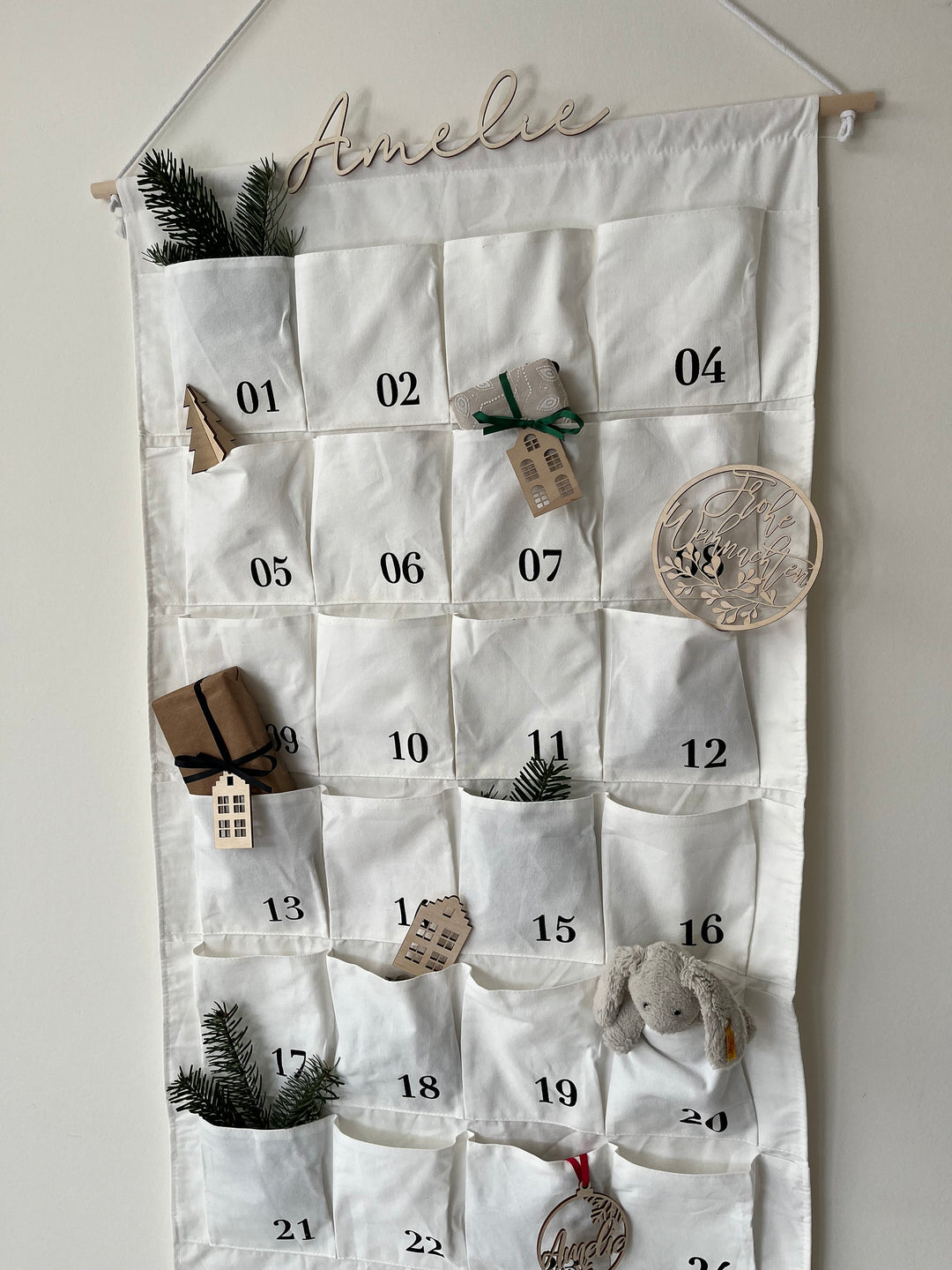 XL Stoff Adventskalender