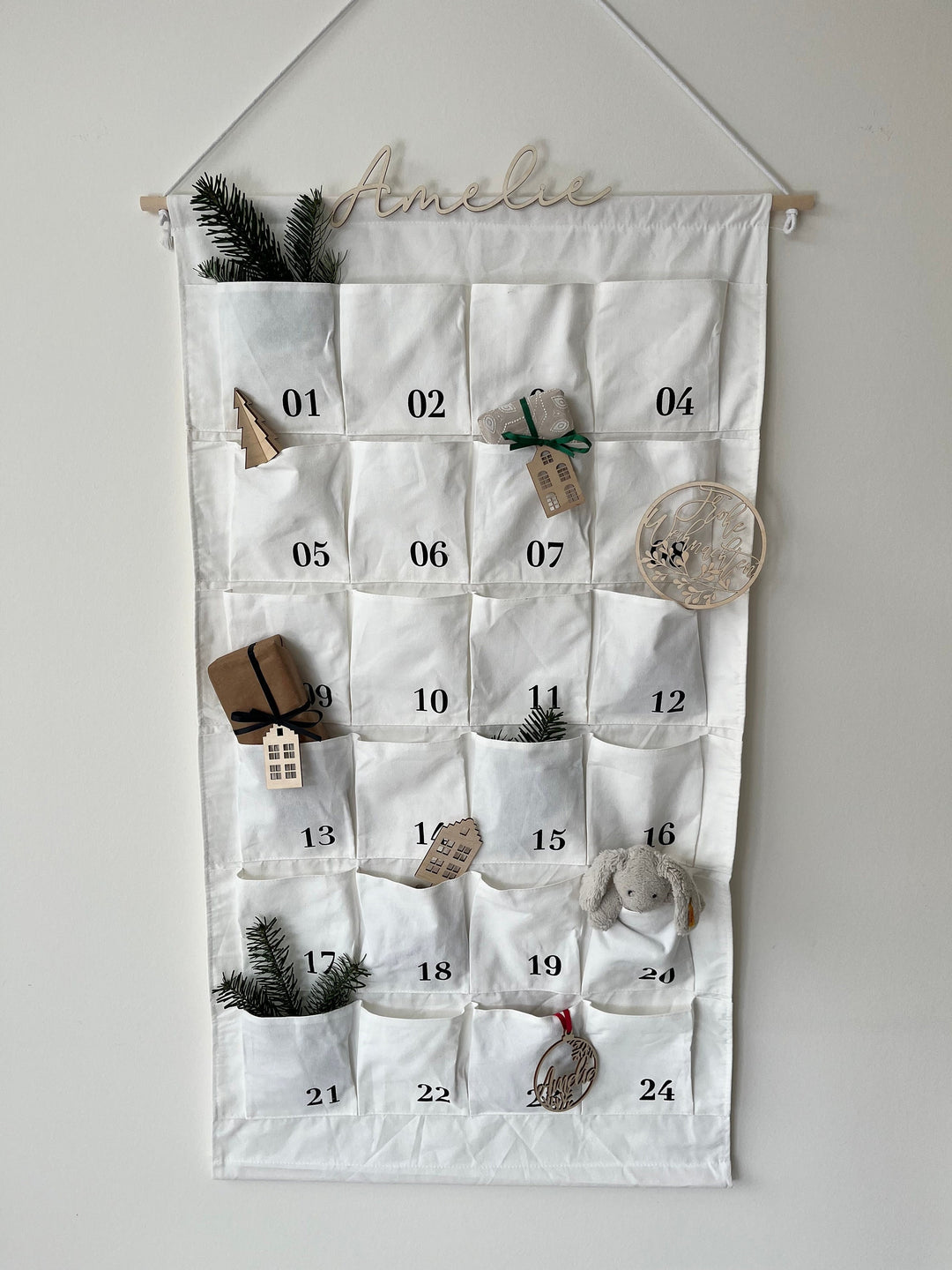 XL Stoff Adventskalender