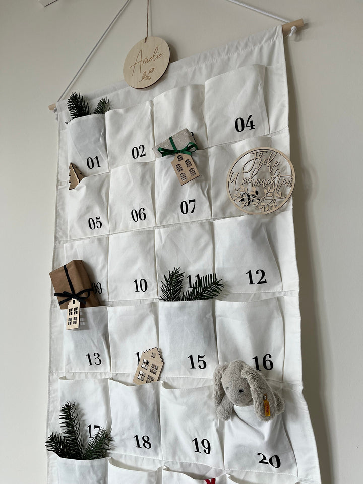 XL Stoff Adventskalender