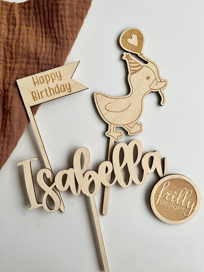 Gans Cake Topper