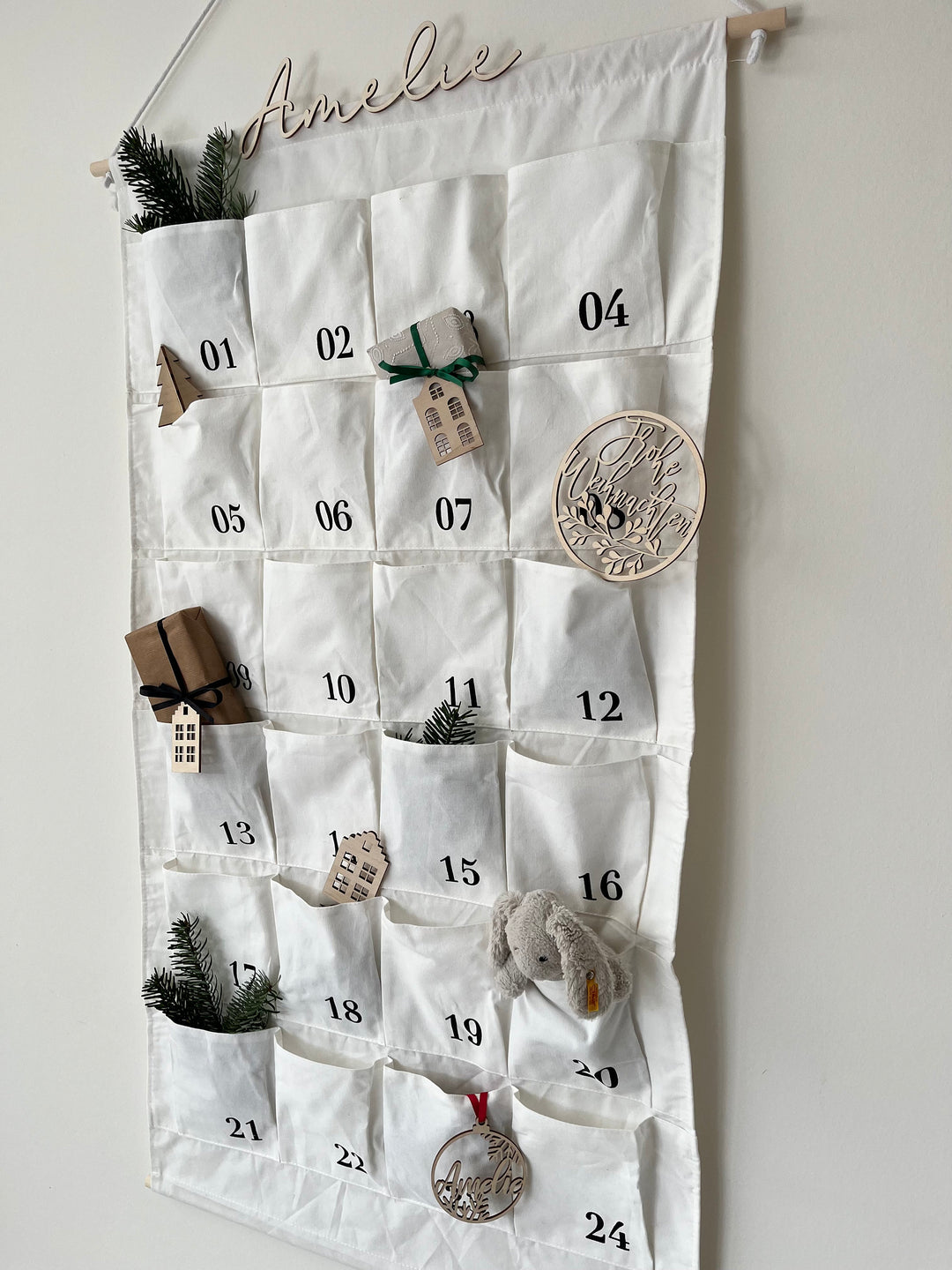 XL Stoff Adventskalender