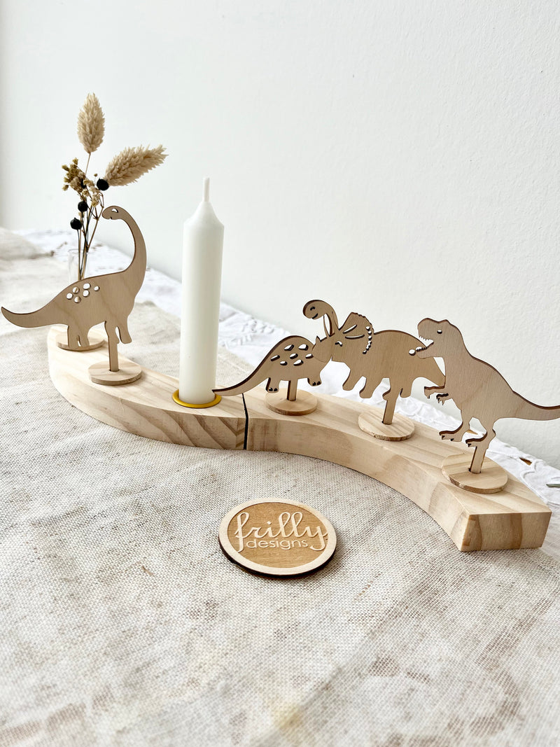 Dino 4er Set Stecker Geburtstagskranz
