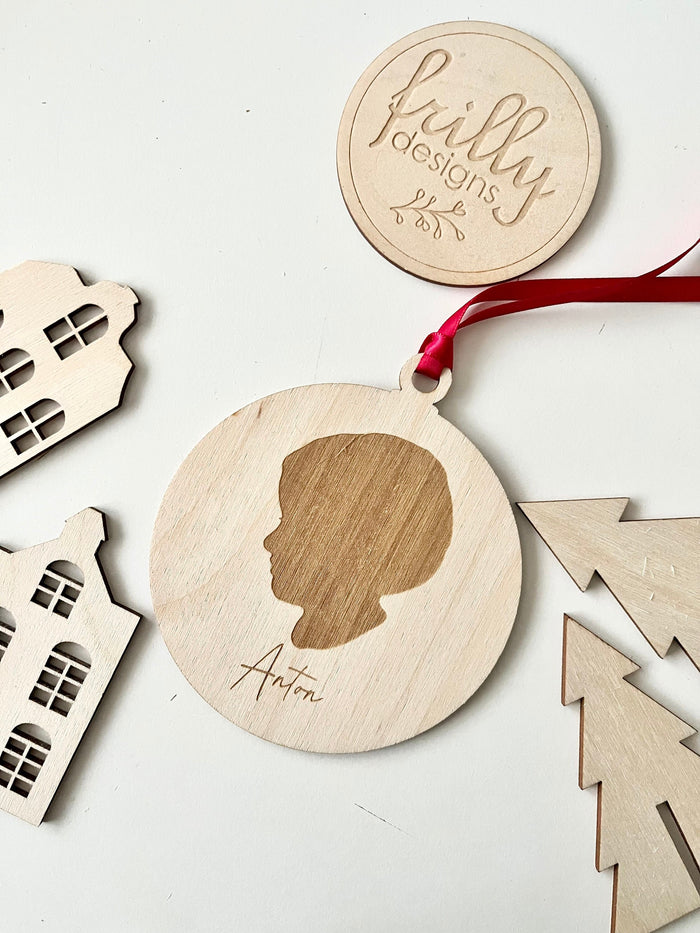 Silhouette - Christbaumschmuck