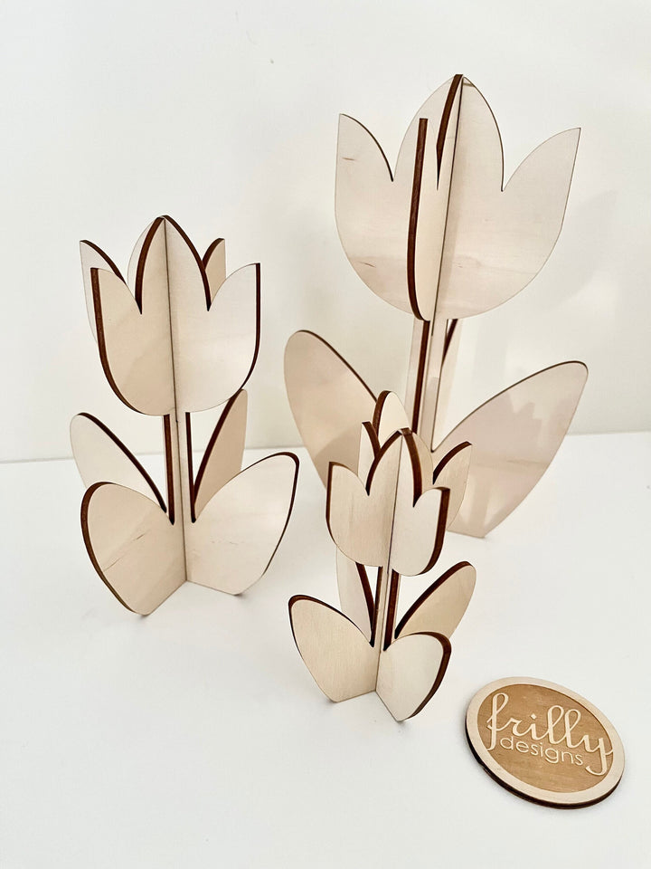 3D Tulpen Blumen