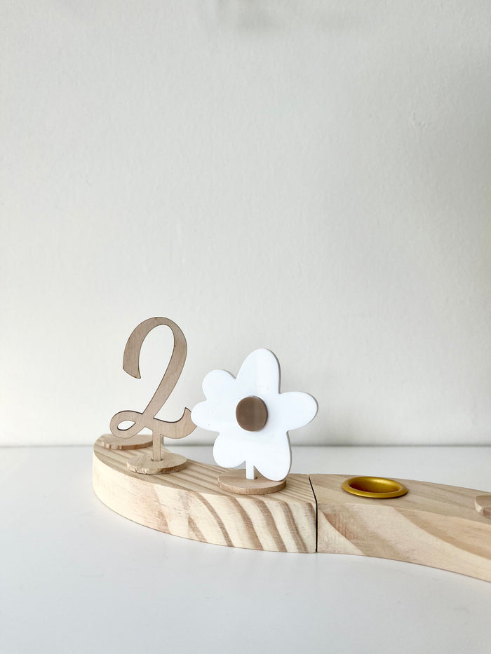 Gänseblümchen Stecker Geburtstagskranz
