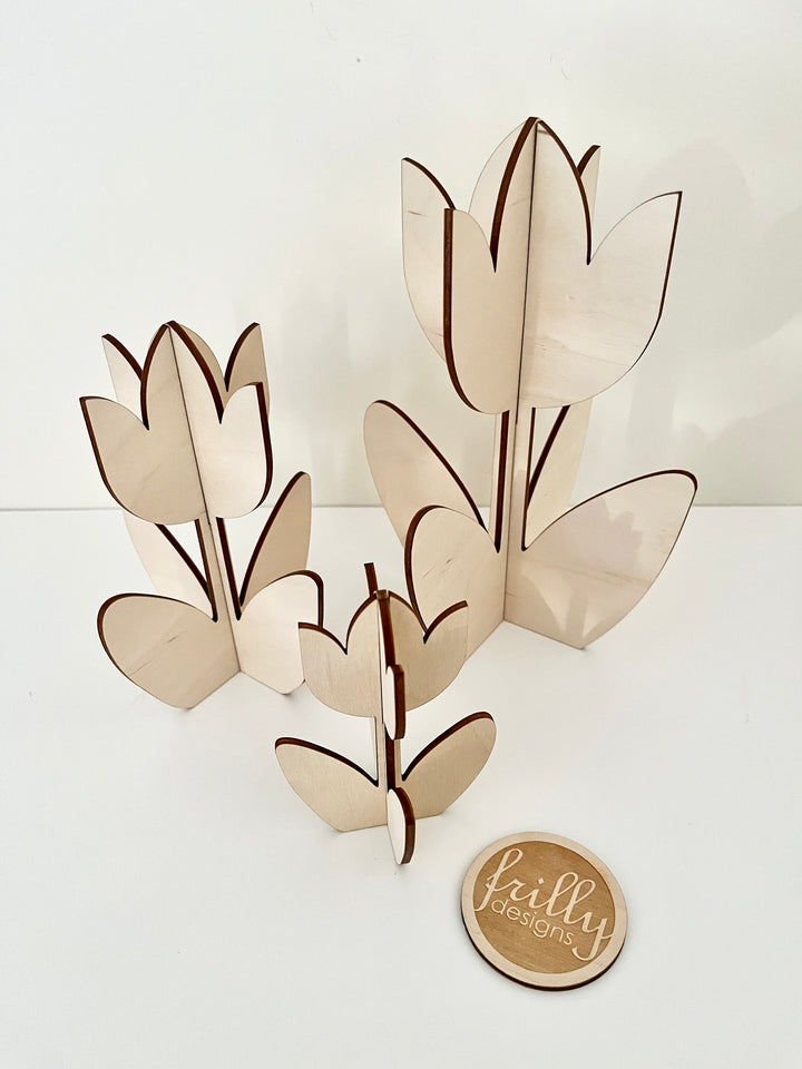 3D Tulpen Blumen