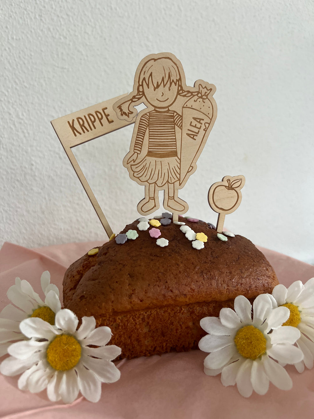 Cake Topper Einschulung