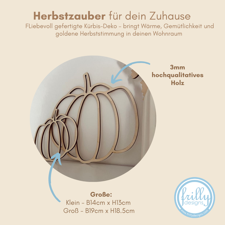 Kürbis Herbstdeko