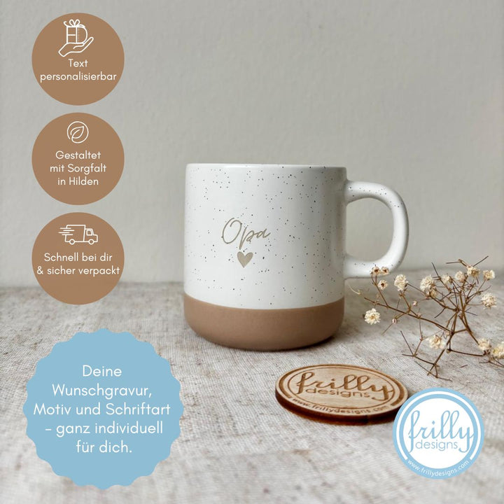 Personalisierte Keramiktasse - Opa